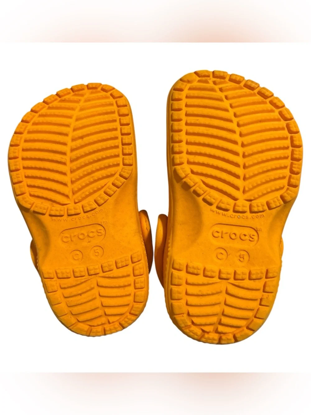 Kids Lightweight Slip-On Clog - Vibrant Orange